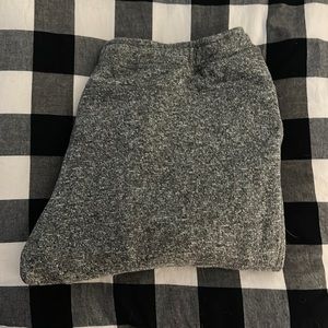 Grey fleece joggers